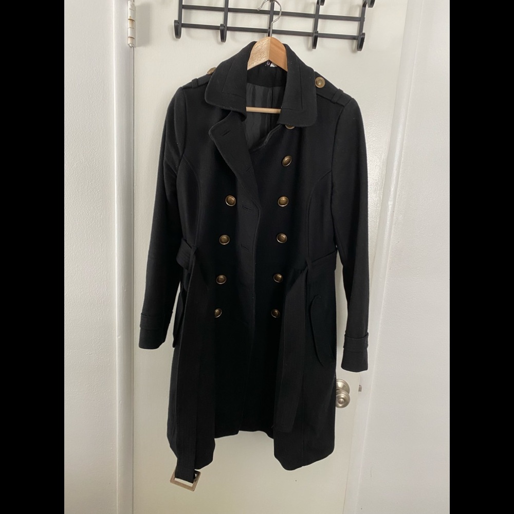 H&M Black Winter Coat